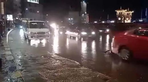 عاجل – امطار الخير تتساقط على العاصمة عمان