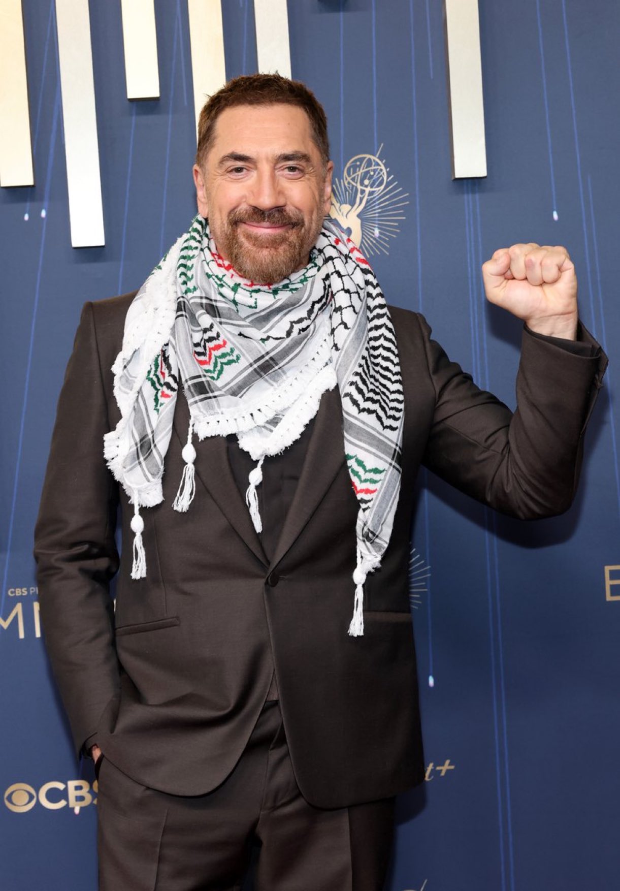 حفل جوائز إيمي يتحول إلى تظاهرة لدعم فلسطين و غزة 
