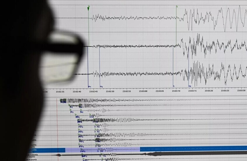 هزة أرضية بقوة 4.1 ريختر شعر بها سكان عمان ومركزها البحر الميت 