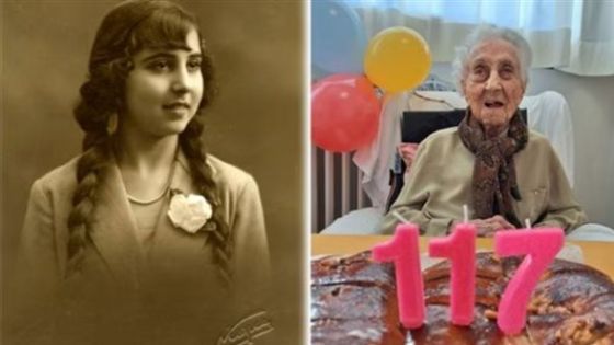 At the age of 117 years...the world's oldest person has died