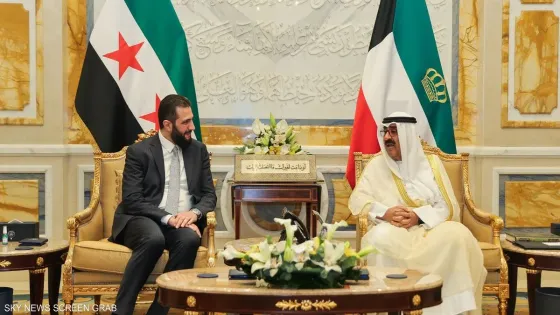 أمير الكويت والرئيس السوري يبحثان سبل دعم العلاقات الثنائية