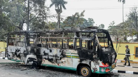حريق حافلة في الهند يودي بـ20 شخصا على الأقل