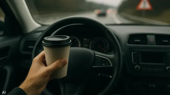 العماوي: لا مخالفات على القهوة والدخان اثناء القيادة