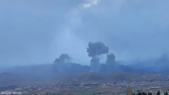 قوات الاحتلال الإسرائيلي تشن سلسلة غارات عنيفة على لبنان