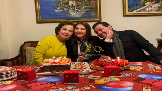 ماجدة الرومي تحتفل بعيد ميلادها بأجواء عائلية