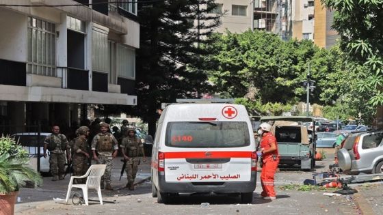 شاهد : كاميرات تظهر قتل جندي لبناني لأول ضحايا بيروت