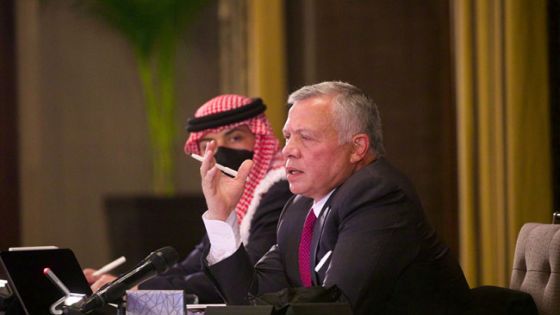 الملك يتلقى التعازي من الرئيس الإسرائيلي بوفاة الأمير محمد