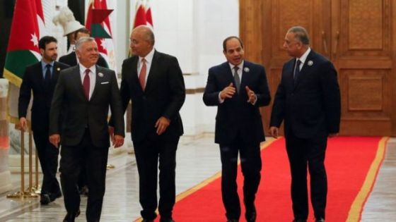 الملك يشارك بقمة قادة دول الجوار في بغداد