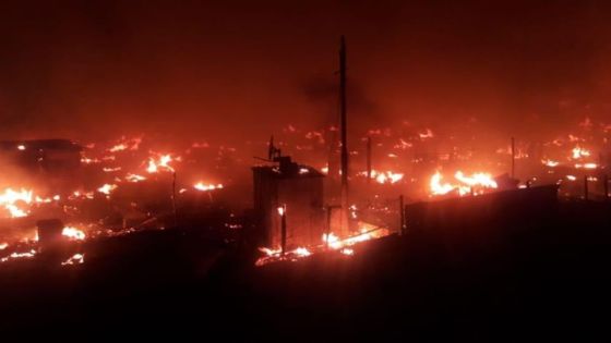 فيديوهات مرعبة لحريق في مخيم للاجئين السوريين بلبنان