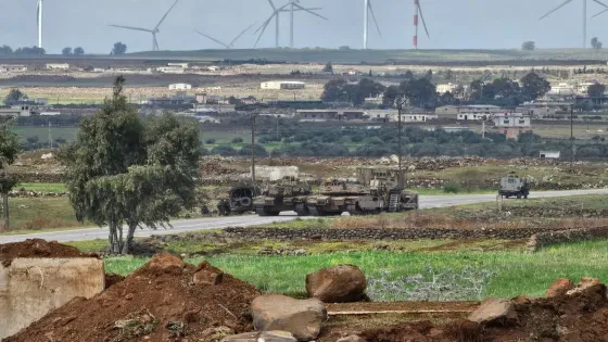 توغل إسرائيلي في قريتي صيدا الحانوت والرفيد بريف القنيطرة