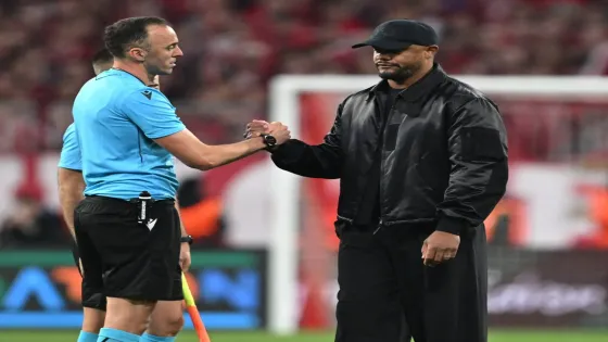 كومباني ينتقد التحكيم بعد خروج بايرن ميونخ من أبطال أوروبا