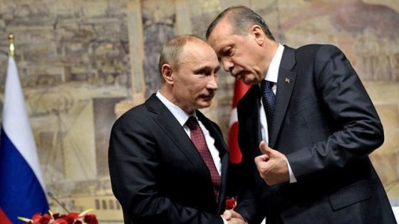أردوغان يُبلغ بوتين استعداد الرئيس الأوكراني للقائه في تركيا