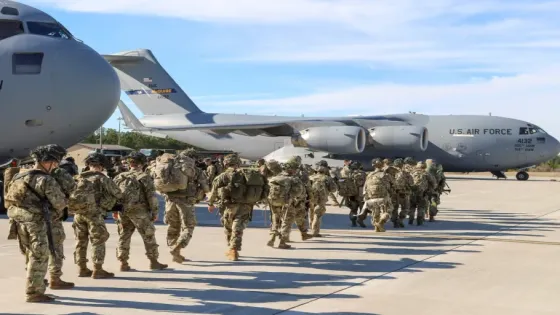 أمريكا تدرس نشر آلاف الجنود في ​الشرق الأوسط مع تصاعد الحرب ضد إيران