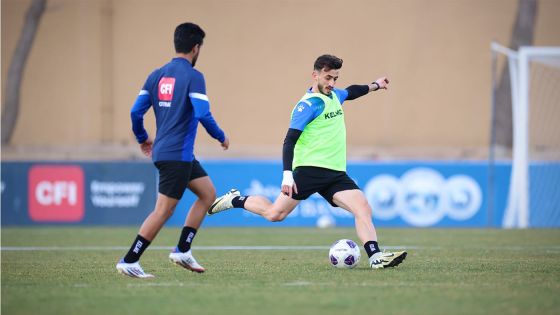 المنتخب الوطني يختتم تدريباته في عمّان لخوض كأس العرب