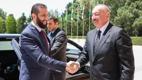 الشرع يحضر اجتماعات مع مسؤولين إسرائيليين في أذربيجان