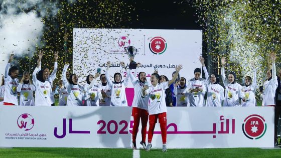 النصر يتوج بلقب دوري الدرجة الأولى للسيدات لكرة القدم 
