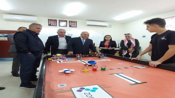 وزير التربية يتفقد مدارس في مديرية لواء القويسمة