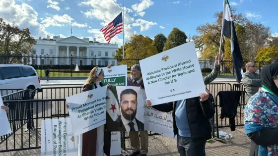 الشرع يجري مباحثات مع ترامب في البيت الأبيض