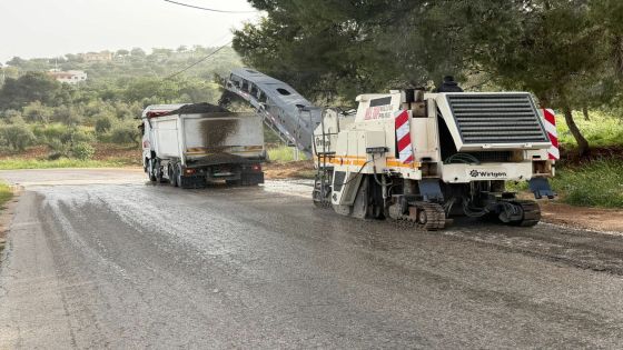 الأشغال: بدء العمل بمشروع صيانة وتعبيد 4 طرق في محافظة الزرقاء