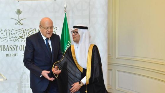 ميقاتي يلتقي سفير السعودية بعد عودته للبنان ويكشف موعد زيارته للسعودية