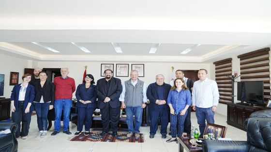 وفد جورجي يزور البترا للاطلاع على التجربة الأردنية في حماية المواقع التراثية