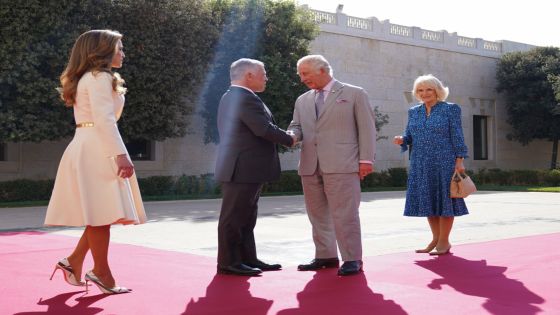 الملك يرحب بزيارة الأمير تشارلز وزوجته إلى الأردن