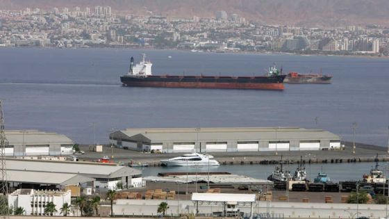 A view of the Aqaba port is seen in Aqaba city 350 km south of Jordanian capital Amman May 27, 2010. REUTERS/Muhammad Hamed (JORDAN - Tags: SOCIETY CITYSCAPE)