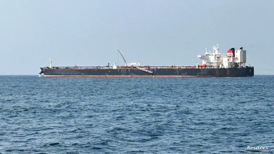 Crude oil tanker Otis delivers crude oil for Dangote Refinery in Lagos, Nigeria December 9, 2023. REUTERS/Seun Sanni