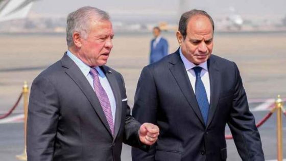 الملك والسيسي يؤكدان ضرورة احترام سيادة الدول العربية