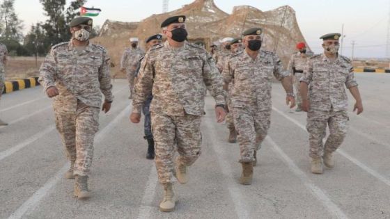 اللواء يوسف الحنيطي في كتيبة الأميرة بسمة