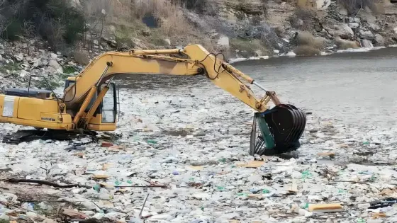 إطلاق حملة لتنظيف سد الملك طلال من النفايات