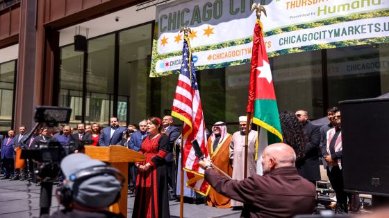 الجالية الأردنية في شيكاغو تحتفي بعيد الاستقلال وزفاف ولي العهد