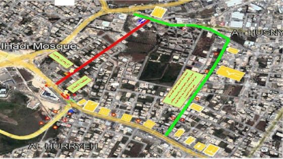 تحويلات مرورية جديدة على تقاطع الإرسال