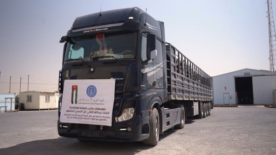 عبور 120 شاحنة أردنية إلى غزة خلال أسبوع