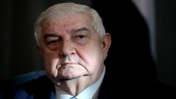 عاجل – وفاة وزير خارجية النظام السوري وليد المعلم عن 79 عاماً