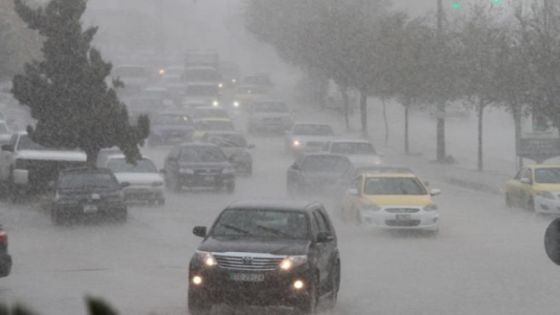 بدأ تاثير المنخفض الجوي وهطول للأمطار في أجزاء مُختلفة من شمال و وسط المملكة بحمد الله بعد انقطاع طويل