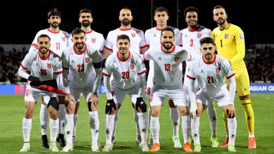 ارتفاع قياسي في القيمة السوقية لمنتخب النشامى إلى 18.25 مليون يورو