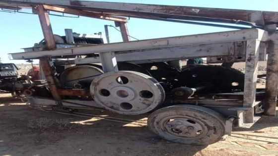 المياه: ضبط حفارة مخالفة في منطقة السخنة