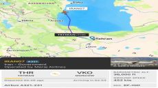 طائرة الرئيس الإيراني تقلع إلى موسكو في رحلة غير معلنة سابقًا