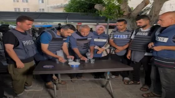 بالماء والملح.. صحفيو غزة يطلقون صرخة جوع للعالم