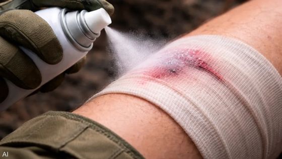 سلاح طبي في ساحات الحرب.. رذاذ يوقف النزيف خلال ثانية