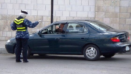 ضبط 30 مركبة خصوصي تعمل مقابل الأجر في اربد