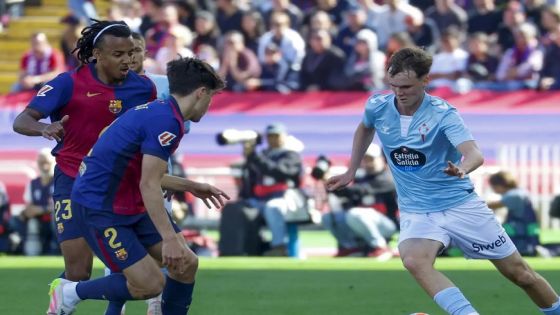 برشلونة يقلب الطاولة على سيلتا فيجو بانتصار مثير بنتيجة 4-3
