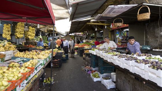 AMMAN, JORDAN - SEPTEMBER 27: A market in the city of Amman is pictured prior to the FIFA U-17 Women's World Cup Jordan 2016 on September 27, 2016 in Amman, Jordan. (Photo by Boris Streubel - FIFA/FIFA via Getty Images)