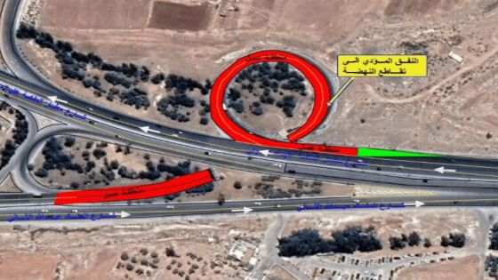 استكمال اعمال الخلطات الاسفلتية لنفق الملتقى