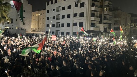 مظاهرات عمّان تستنفر الضفة ومصر للتحرك : هبّوا معنا لفلسطين