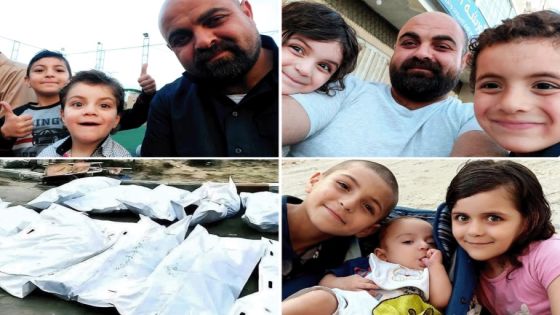 الدكتور حمدي النجار يلتحق بأطفاله الشهداء الـ9 في خان يونس
