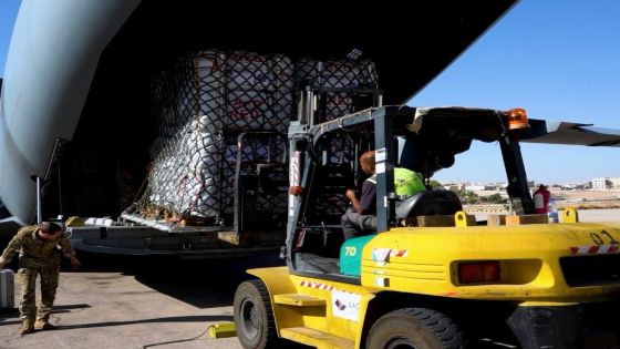 بلجيكا تطلق عملية جوية لنقل مساعدات إنسانية إلى غزة عبر الأردن