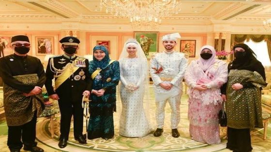 شاهد : حفل زفاف أسطوري لابنة سلطان بروناي