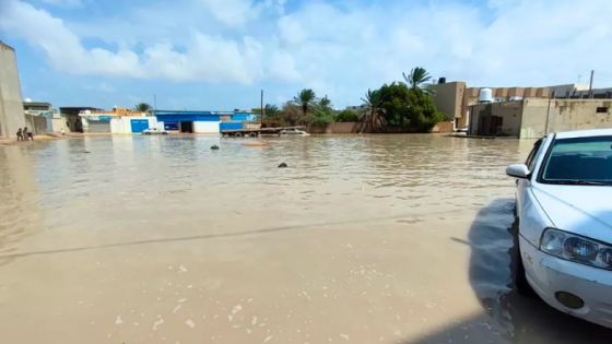 مشاهد غير مألوفة .. سيول وفيضانات عارمة في مدن ليبيا